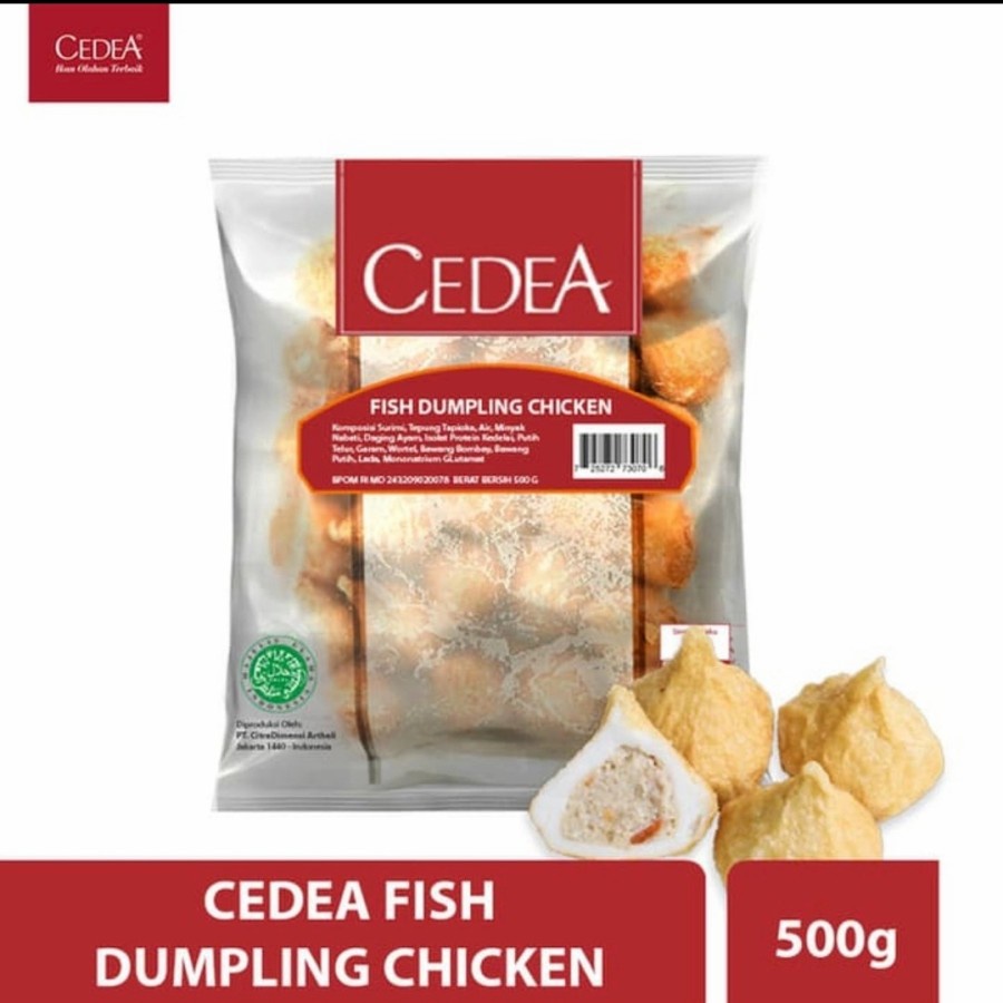 Cedea Dumpling Chicken 500gr / Olahan Ikan