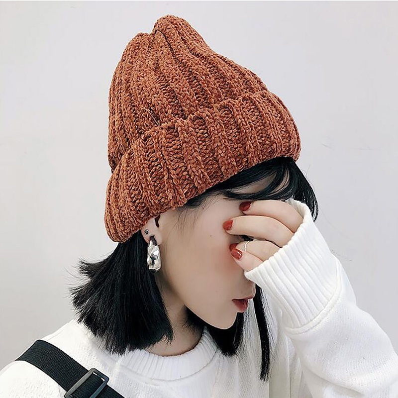 chenille hat