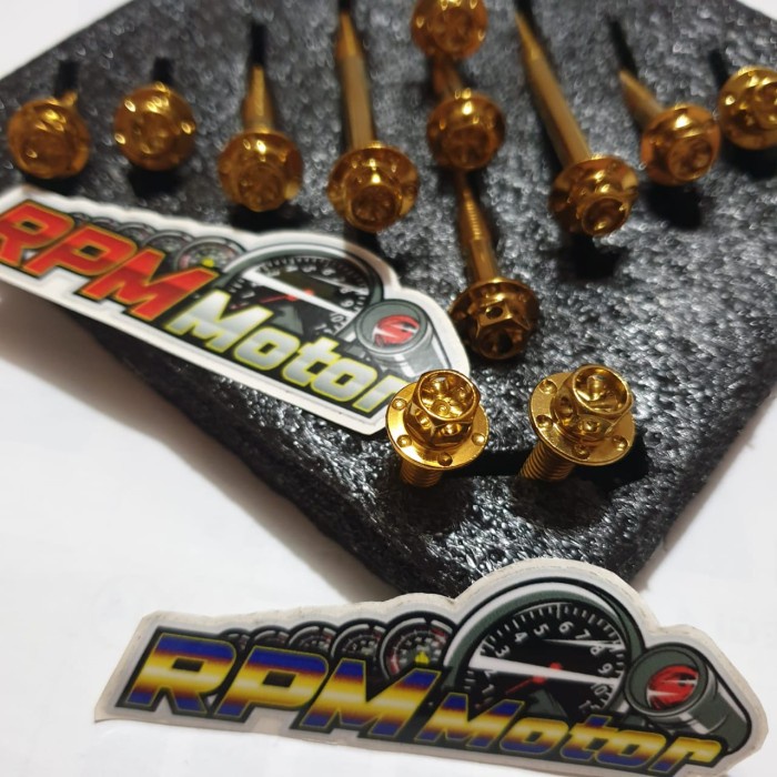 Baut Probolt Flower Baut Cvt Vario 125 150 Pcx Baut Probolt Gold Cvt