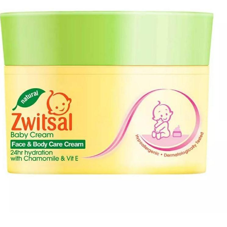 [KODE PRODUK JZJ5470] Zwitsal Baby Face & Body Care Cream 50g 50 50 gram 50gram krim muka badan bayi
