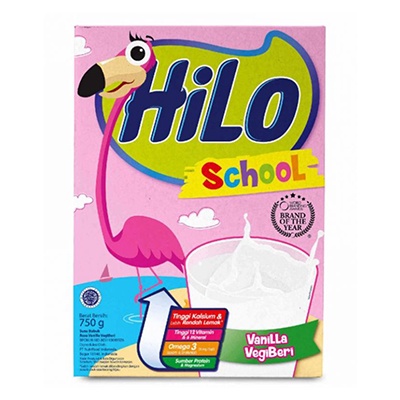 

Hilo Milk School Vanila Vegibe 750Gr