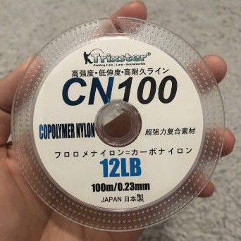 Senar Pancing Trixster CN 100 Nilon Konekting Connecting Putih Murah 020-10lb