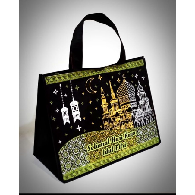 goodie bag tas lebaran idul Fitri model LANDSCAPE READY STOCK