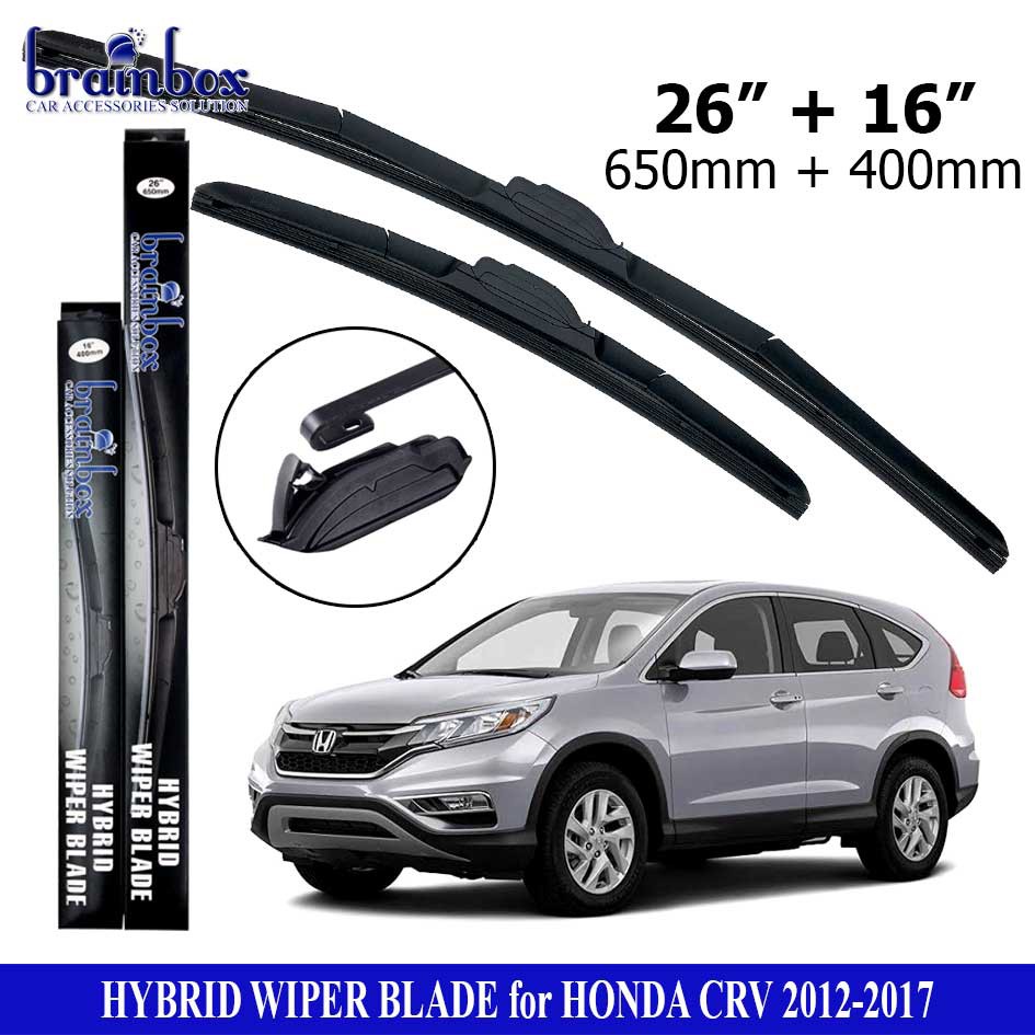 HIGH QUALITY Hybrid Wiper Blade Honda CRV Wiper Kaca Mobil Karet Pembersih Kaca Mobil Wiper Kaca