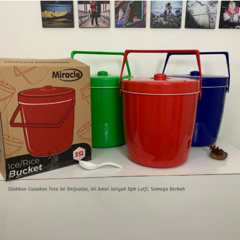 COD - BEST SELLER Termos Nasi 35 Liter -Termos Es 35 liter - rlkce bucket 35 liter