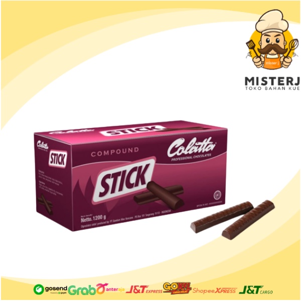 

Colatta Stick Compound 1.2 Kg | Chocolate Stik Baked Stable | Colatta Stik Compound