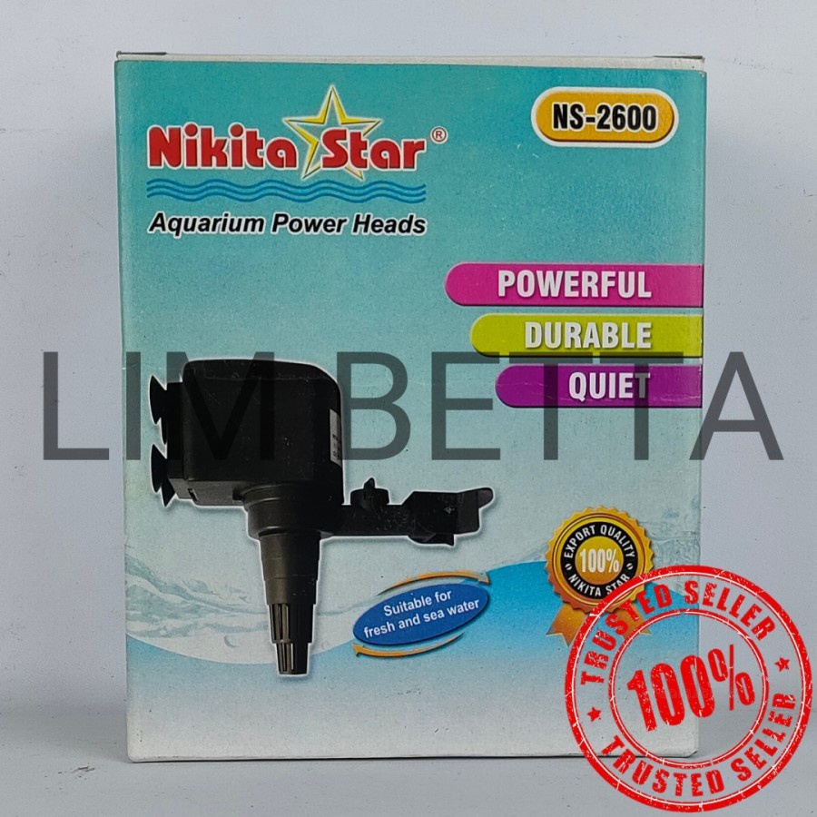 POMPA AQUARIUM NIKITA 1200 / 1600 / 1800 / 2600 / POWER HEAD NIKITA - NS 1200