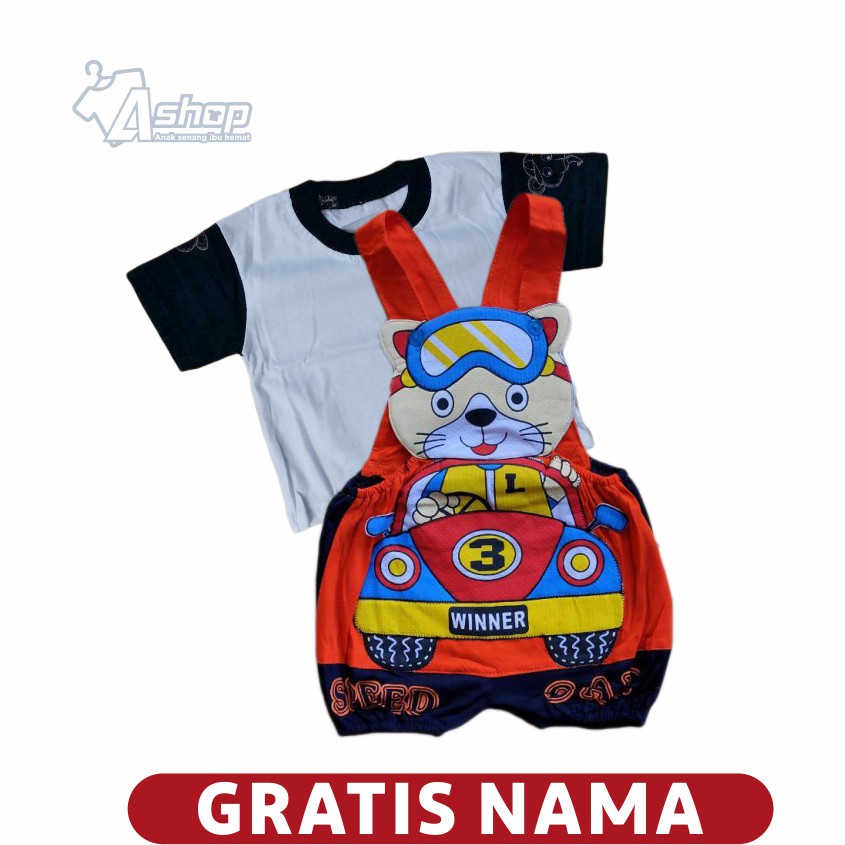 Jumper Baju Bayi Cat Car