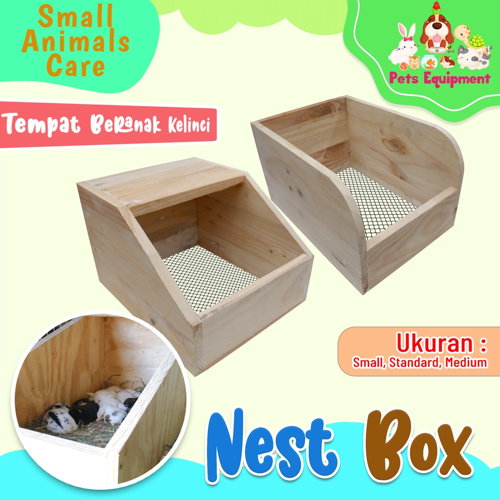 NEST BOX / tempat beranak kelinci