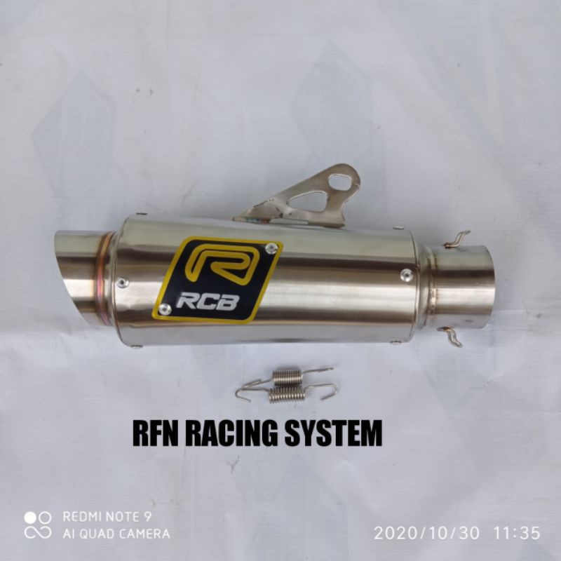 Knalpot RCB Silincer Only / Knalpot Racing RCB Silincer Only / Tabung Knalpot Racing