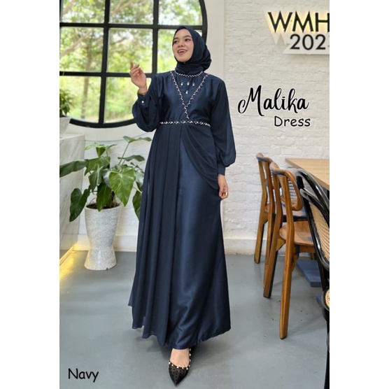 MALIKA Gamis Pesta Gamis Kondangan Muslimah