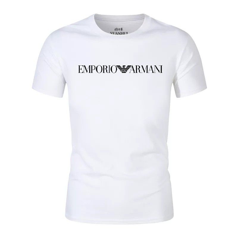 Hokyshop92 Kaos Distro Pria Emporio Arman Lengan Pendek Tshirt Oblong Lelaki Dewasa Cod