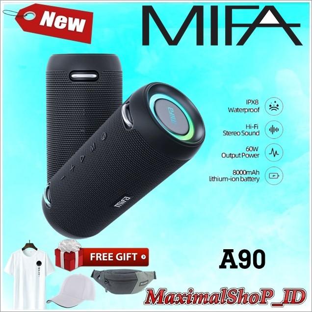 MiFa A90 Bluetooth Speaker 60W Stereo IPX8 Wireless Portable Original