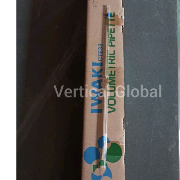 Pipet Volume Pipet Gondok 1 ml 3 ml Iwaki Kaca