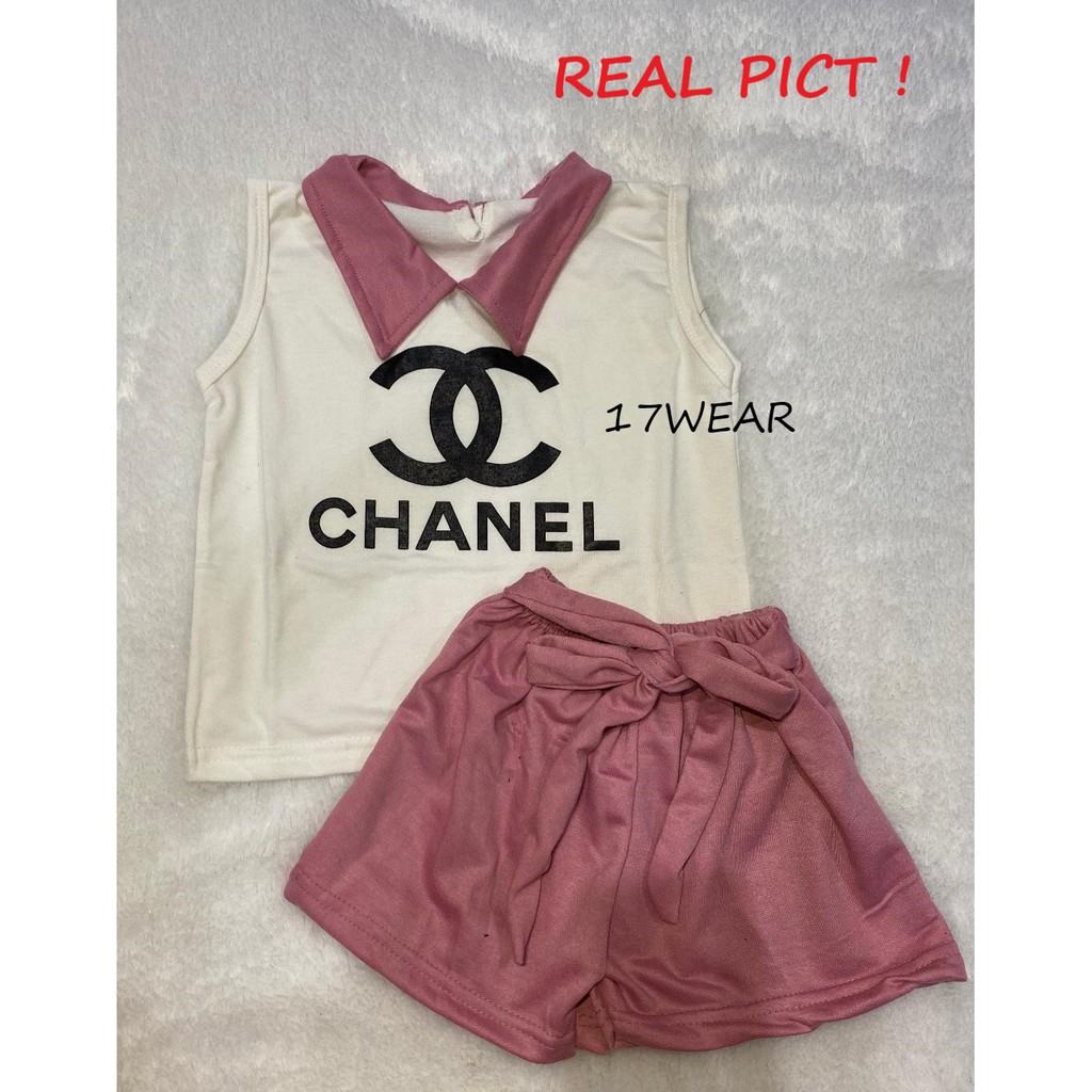 17wear Baju Anak Perempuan 2020 Terbaru Baju Stelan Anak Perempuan ST Vani Channell Fit to 2-5 th-4