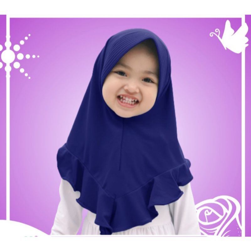 Hijab Anak Bayi Falisha 0-3thn / Jilbab nyaman murah adem kerudung kualitas PREMIUM