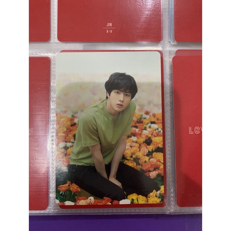 MINI PC BTS LY LOVE YOURSELF JEPANG JIN Bunga Bunga