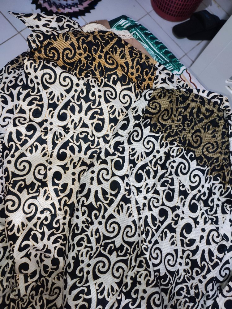 Turun Harga Kemeja Batik Lengan Panjang Katun Prima Terbaru Trend 2021 Slim Fit M L Xl