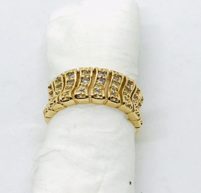 Cincin wanita // cincin replika berlian //cincin. Permata //perhiasan //cincin