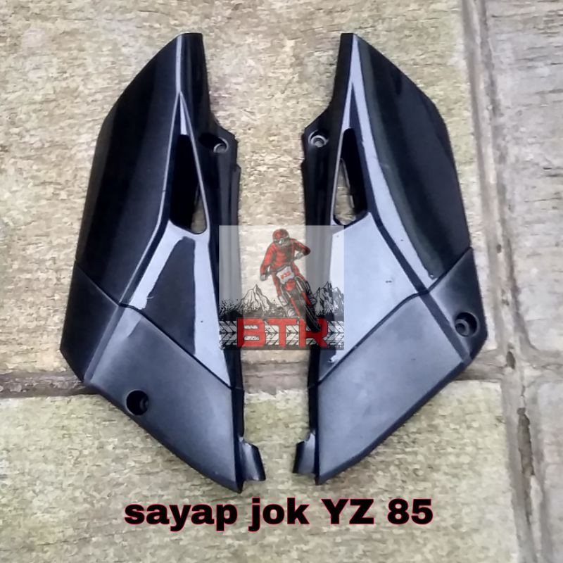 SAYAP JOK YZ 85 NEW - SAYAP BELAKANG YZ 85 NEW - COVER BODY YZ 85 NEW -HITAM