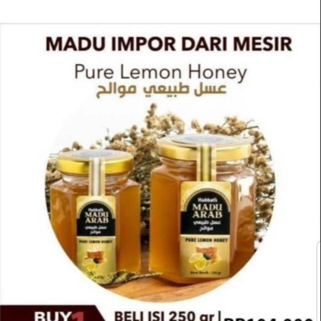 

Madu import mesir Pure lemon honey