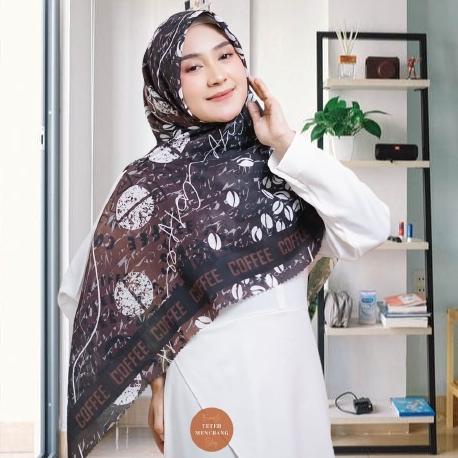 →Harga Murah≛ Hijab syari jumbo| jilbab Segi Empat Motif Printing | Syar i Scarf Voal Premium Etnik Series ukuran 140 x140 D49 ❋