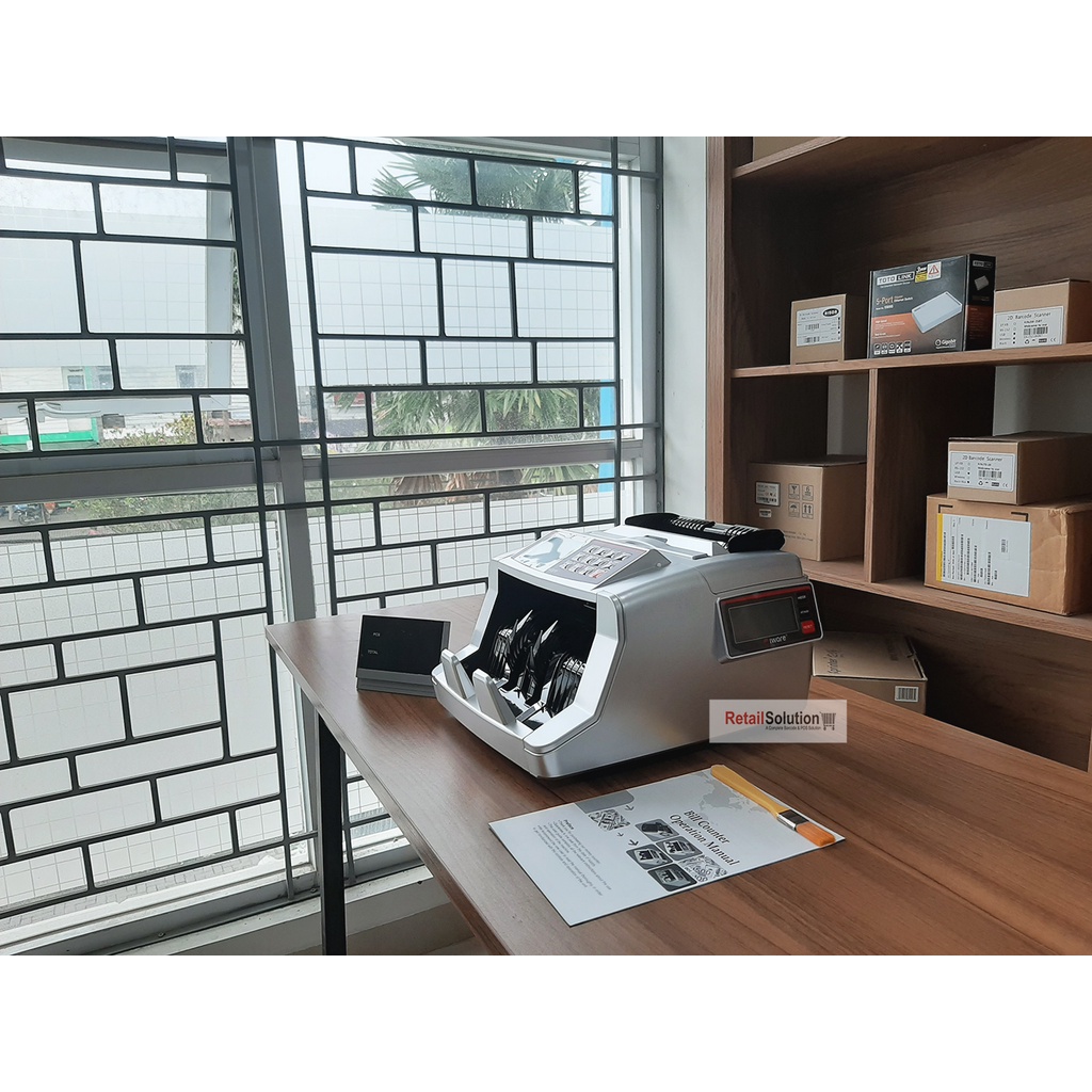 Money Counter Penghitung Uang UV MG IR DD - IWARE MC88V / MC-88V