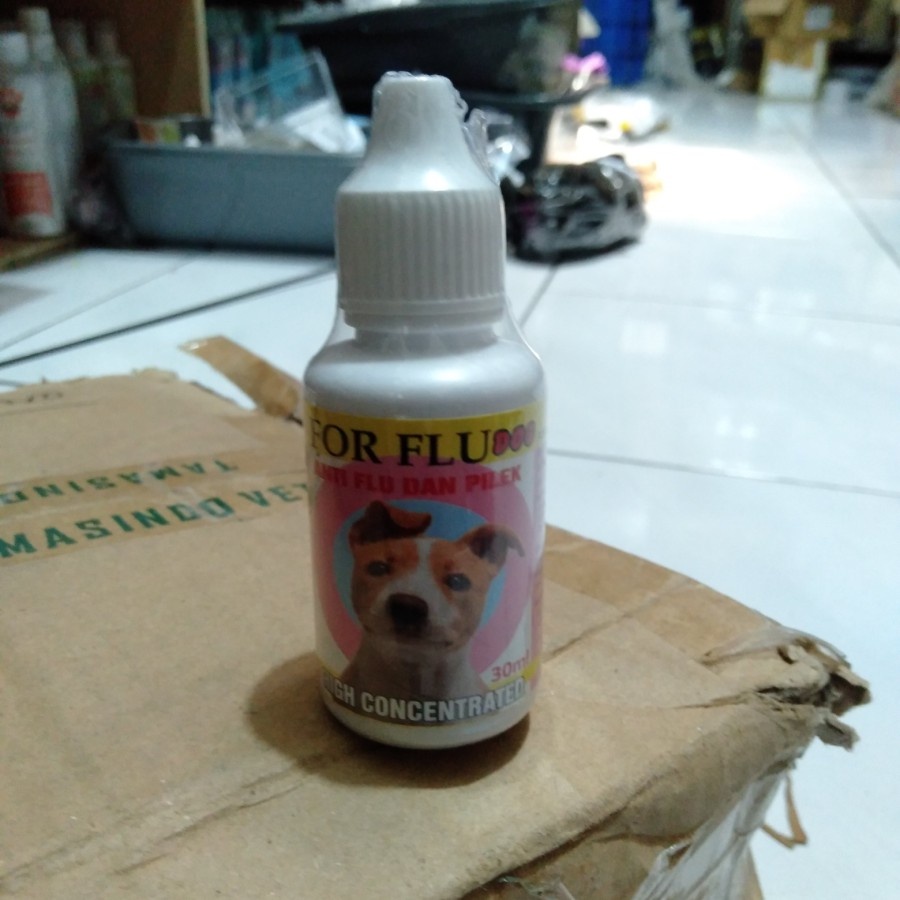 For Flu Dog - Obat Flu Anjing Pilek Puppy Anjing Dog Bersin Bersin