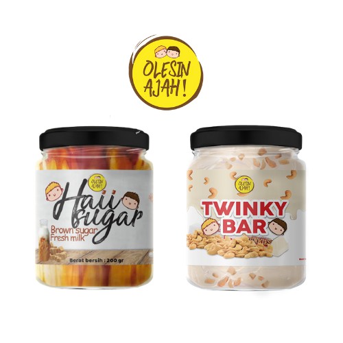 

Promo OlesinAjah Selai Hii Brown Sugar 200Gr + Twinky Bar 200Gr