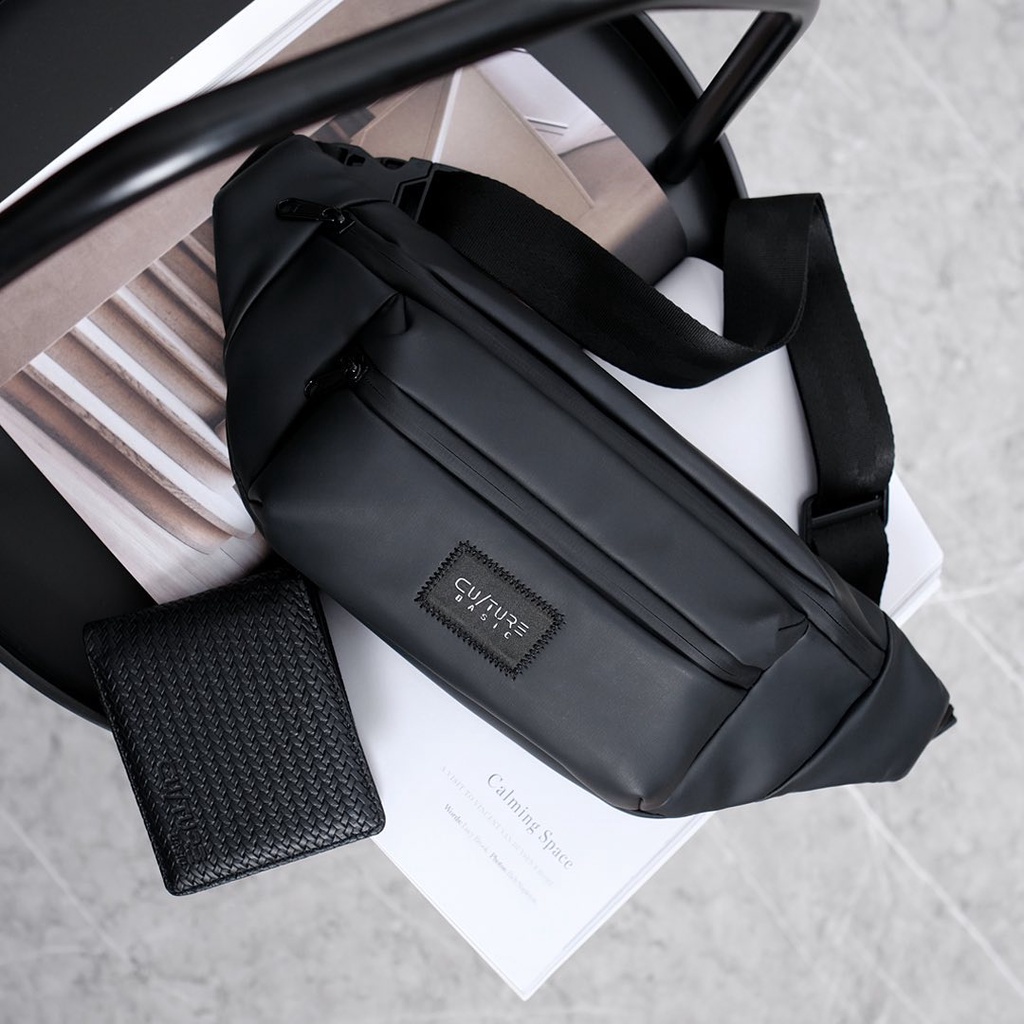 (PAKET BUNDLING) YOOTA WAISTBAG + VENOM WALLET PRIA  | CULTUREBASIC