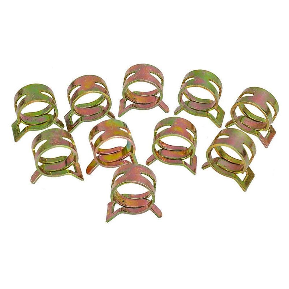 Lanfy Spring Fuel Hose Clip 6-10mm 75Pcs/set Pipa Air CPU Selang Klip Pipa Tabung Clamp Pengikat Logam