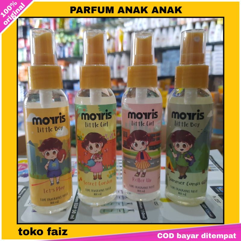 Parfum Morris Anak Anak Cewek Cowok Little Girls Body Mist Spray 100 ml