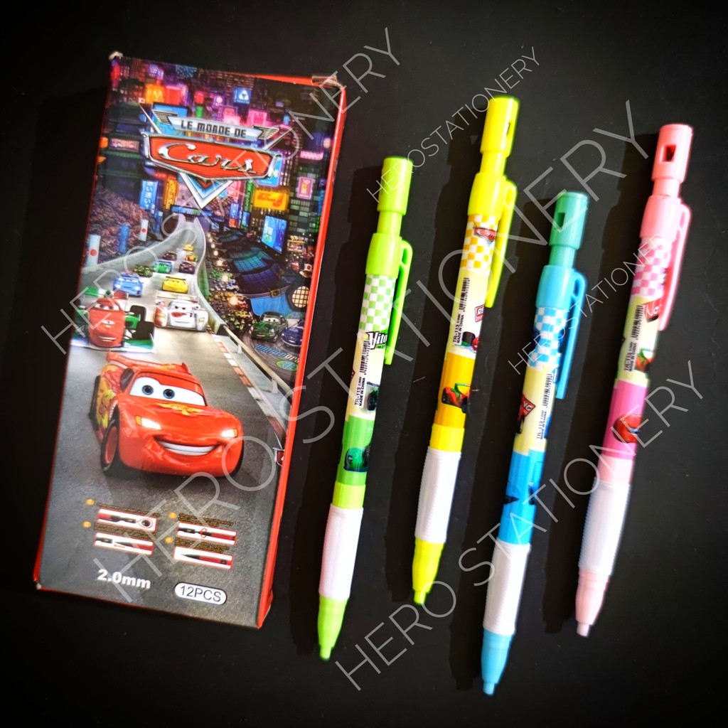 

Pensil mekanik cars 2 mm . 12 unit