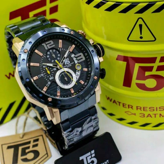 Jam Tangan Pria T5 H3746 T5 H 3746 Original bergaransi free tin box