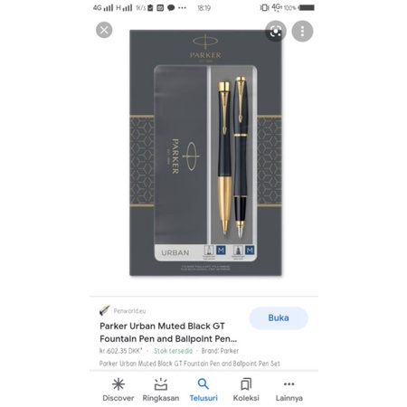 

ParkerPen Mid blackfreetinta