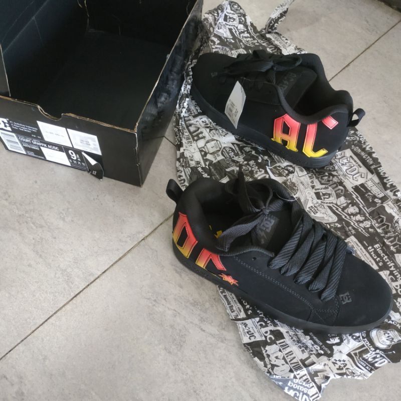 Original DC Shoes court grafik ac/dc size: 9 (42)
