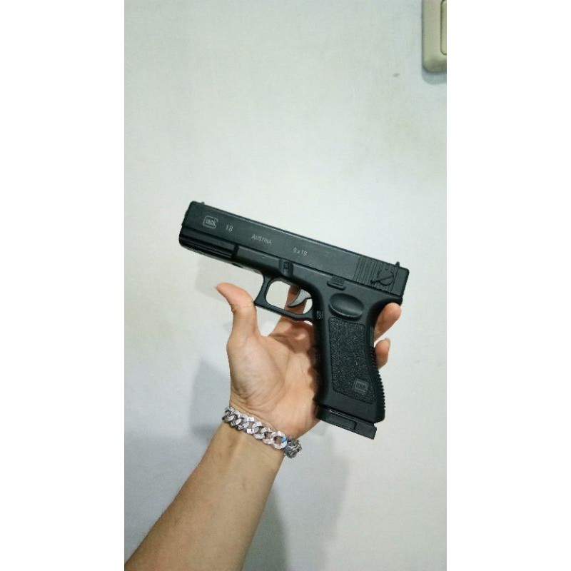 GLOCK 18 G18 WGB ELEKTRIK BLOW BACK WATER GELL BLASTER 