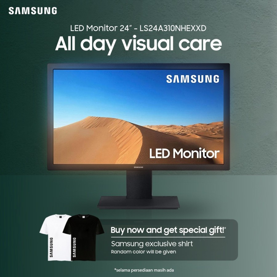 MONITOR LED SAMSUNG S24A310 HDMI FULL HD 60HZ 24 INCH LS24A310 24A310