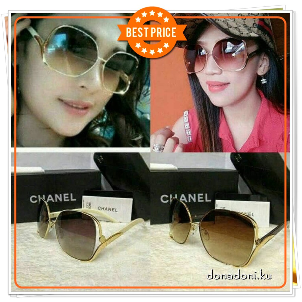 C8220-10 KACAMATA CHANEL SYARIHINI / KACAMATA FASHION / KACAMATA WANITA MURAH / KACA MATA WANITA