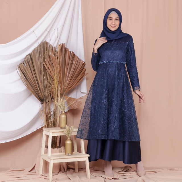 GAUN ZELINE / GAUN PESTA / GAUN KONDANGAN / GAMIS PESTA