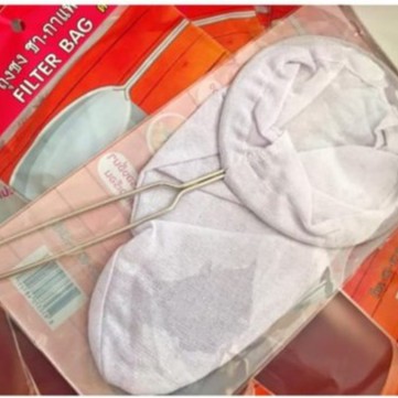 Bs Saringan teh/kopi Chatramue / saringan kain thaitea