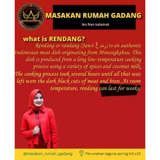 

RENDANG DAGING SAPI
