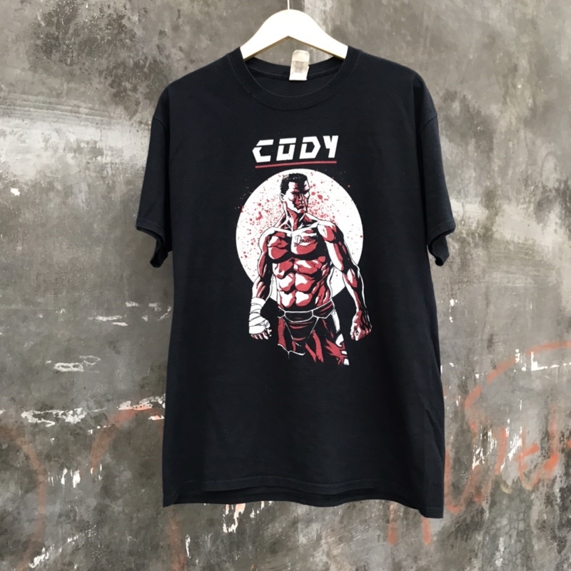 kaos vintage cody game