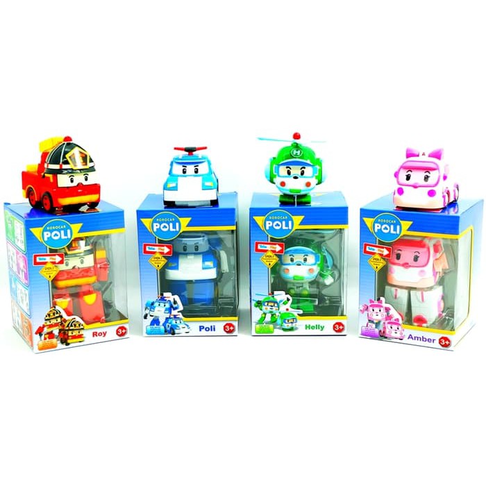 MAINAN FIGURE ROBOCAR POLI BESAR SATUAN