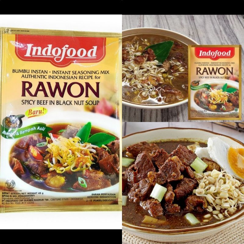 

Indofood Bumbu Rawon 45 gr