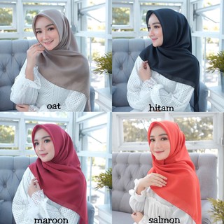  Jilbab  Bella Square Kerudung Segiempat Part 1 Shopee 