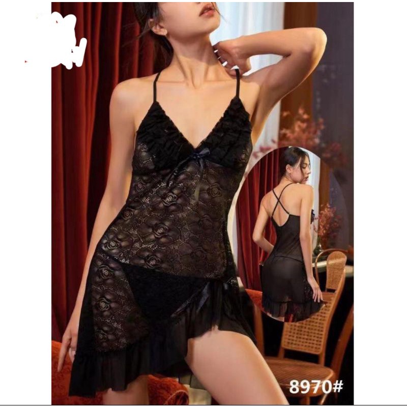 BAJU TIDUR SEXY LINGERIE / SET LINGERIE DREES SEXY IMPORT