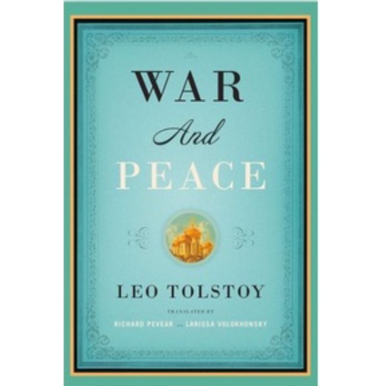 Buku Novel Cerita - War and Peace