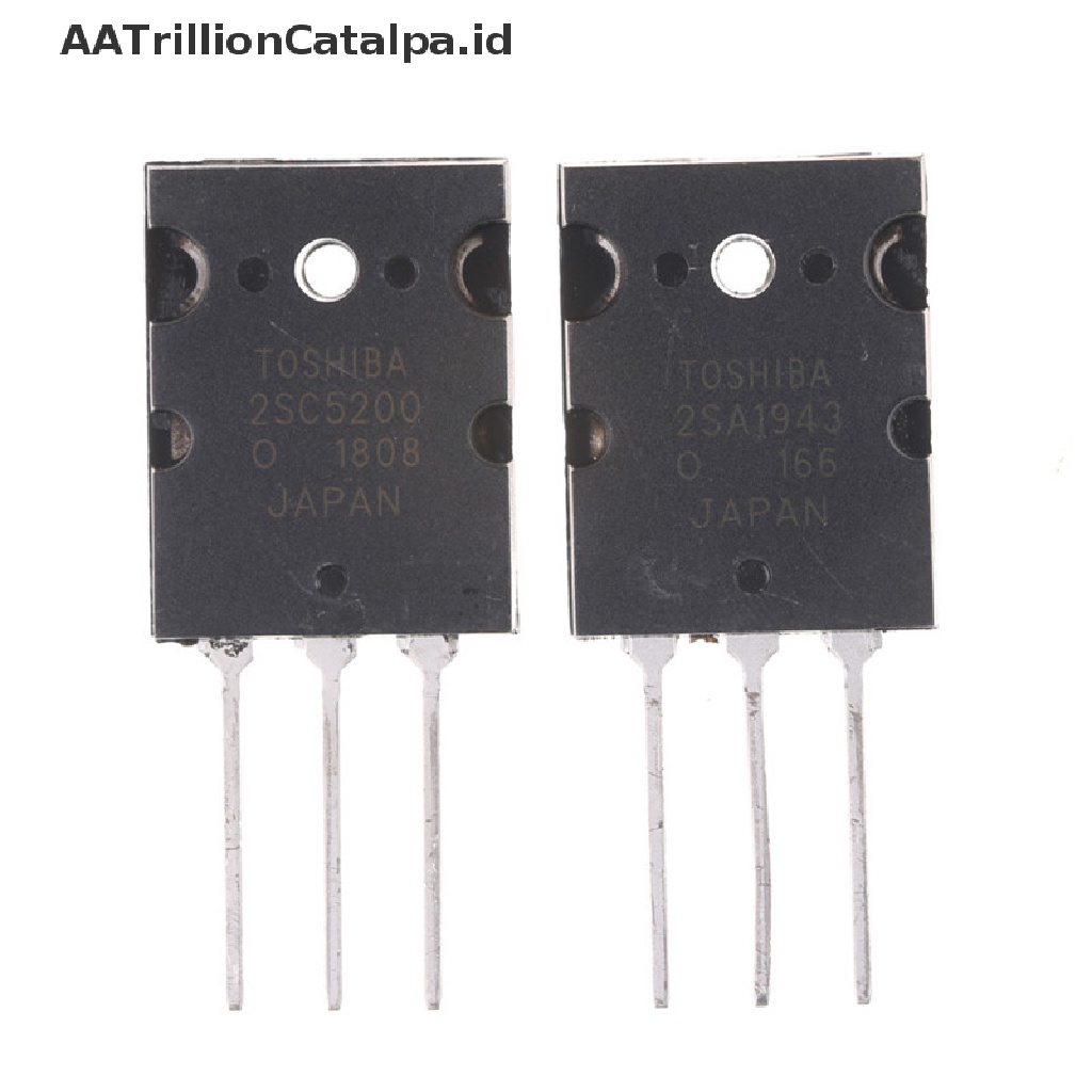 1 Pasang Transistor Power 2SA1943 Dan 2SC5200 PNP