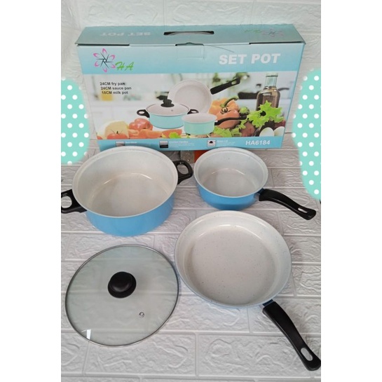 PANCI SET POT PANCI SET ANTI LENGKET